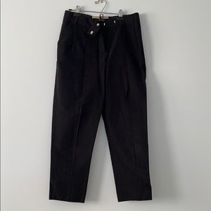 Paul Smith Black Label cropped black dress pants